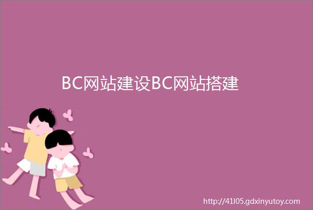 BC网站建设BC网站搭建